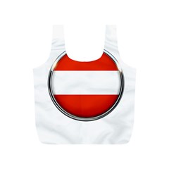 Austria Country Nation Flag Full Print Recycle Bags (s)  by Nexatart