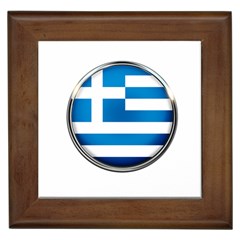 Greece Greek Europe Athens Framed Tiles by Nexatart