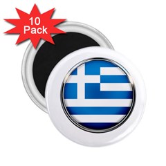 Greece Greek Europe Athens 2 25  Magnets (10 Pack)  by Nexatart