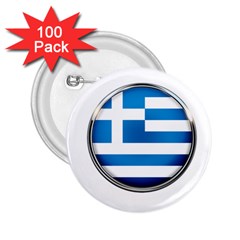 Greece Greek Europe Athens 2 25  Buttons (100 Pack)  by Nexatart