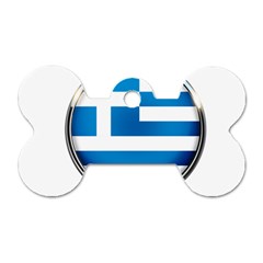 Greece Greek Europe Athens Dog Tag Bone (two Sides) by Nexatart