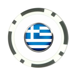 Greece Greek Europe Athens Poker Chip Card Guard by Nexatart