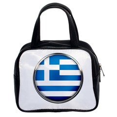 Greece Greek Europe Athens Classic Handbags (2 Sides) by Nexatart