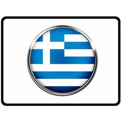 Greece Greek Europe Athens Fleece Blanket (large)  by Nexatart