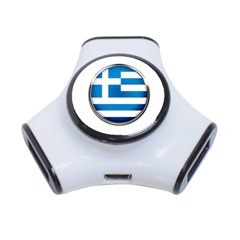 Greece Greek Europe Athens 3-port Usb Hub by Nexatart