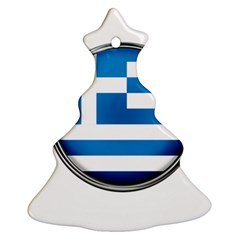 Greece Greek Europe Athens Christmas Tree Ornament (two Sides) by Nexatart