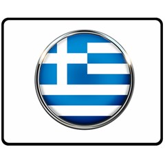 Greece Greek Europe Athens Double Sided Fleece Blanket (medium)  by Nexatart