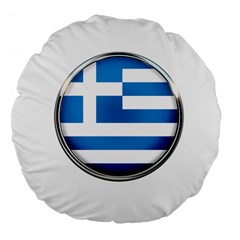 Greece Greek Europe Athens Large 18  Premium Flano Round Cushions by Nexatart