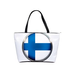 Finland Country Flag Countries Shoulder Handbags by Nexatart