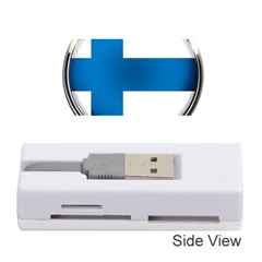 Finland Country Flag Countries Memory Card Reader (stick)  by Nexatart