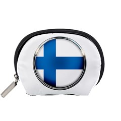 Finland Country Flag Countries Accessory Pouches (small) 