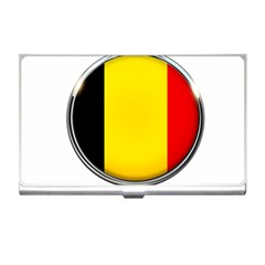 Belgium Flag Country Brussels Business Card Holders by Nexatart