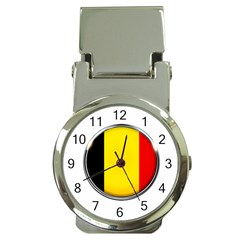 Belgium Flag Country Brussels Money Clip Watches by Nexatart