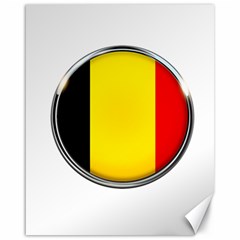 Belgium Flag Country Brussels Canvas 16  X 20   by Nexatart