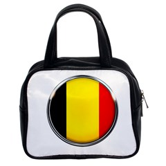 Belgium Flag Country Brussels Classic Handbags (2 Sides) by Nexatart