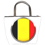 Belgium Flag Country Brussels Bucket Bags Back