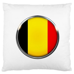 Belgium Flag Country Brussels Standard Flano Cushion Case (one Side) by Nexatart