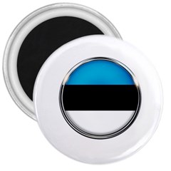 Estonia Country Flag Countries 3  Magnets