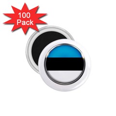 Estonia Country Flag Countries 1.75  Magnets (100 pack) 