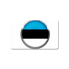 Estonia Country Flag Countries Magnet (Name Card)