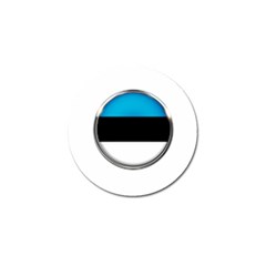 Estonia Country Flag Countries Golf Ball Marker (4 pack)