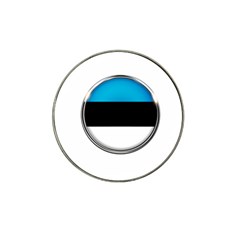 Estonia Country Flag Countries Hat Clip Ball Marker (4 pack)