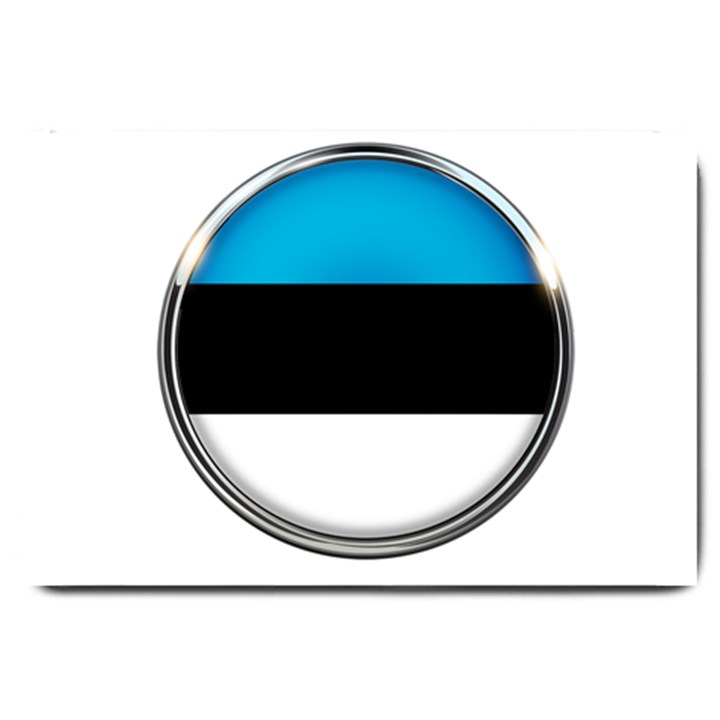 Estonia Country Flag Countries Large Doormat 