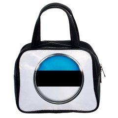 Estonia Country Flag Countries Classic Handbags (2 Sides)