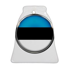 Estonia Country Flag Countries Bell Ornament (Two Sides)