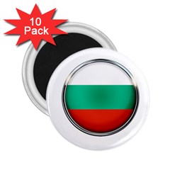 Bulgaria Country Nation Nationality 2 25  Magnets (10 Pack) 