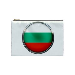 Bulgaria Country Nation Nationality Cosmetic Bag (medium)  by Nexatart