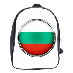 Bulgaria Country Nation Nationality School Bag (large) by Nexatart