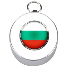 Bulgaria Country Nation Nationality Silver Compasses by Nexatart