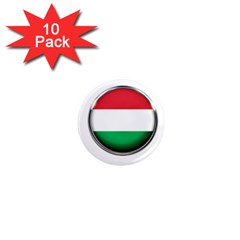 Hungary Flag Country Countries 1  Mini Magnet (10 pack) 