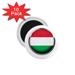 Hungary Flag Country Countries 1.75  Magnets (10 pack) 