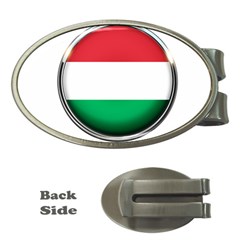 Hungary Flag Country Countries Money Clips (Oval) 