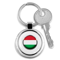 Hungary Flag Country Countries Key Chains (Round) 