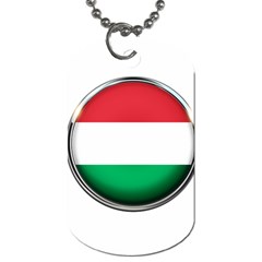 Hungary Flag Country Countries Dog Tag (Two Sides)