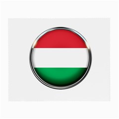 Hungary Flag Country Countries Small Glasses Cloth