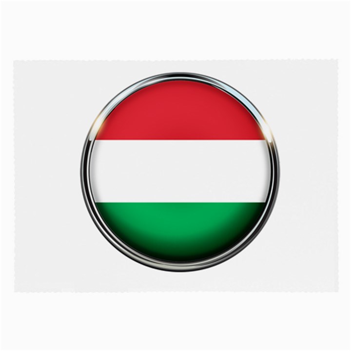 Hungary Flag Country Countries Large Glasses Cloth