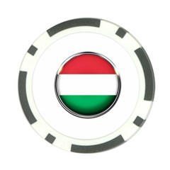 Hungary Flag Country Countries Poker Chip Card Guard