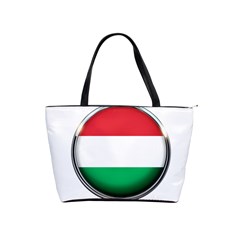 Hungary Flag Country Countries Shoulder Handbags by Nexatart