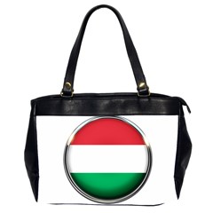 Hungary Flag Country Countries Office Handbags (2 Sides)  by Nexatart