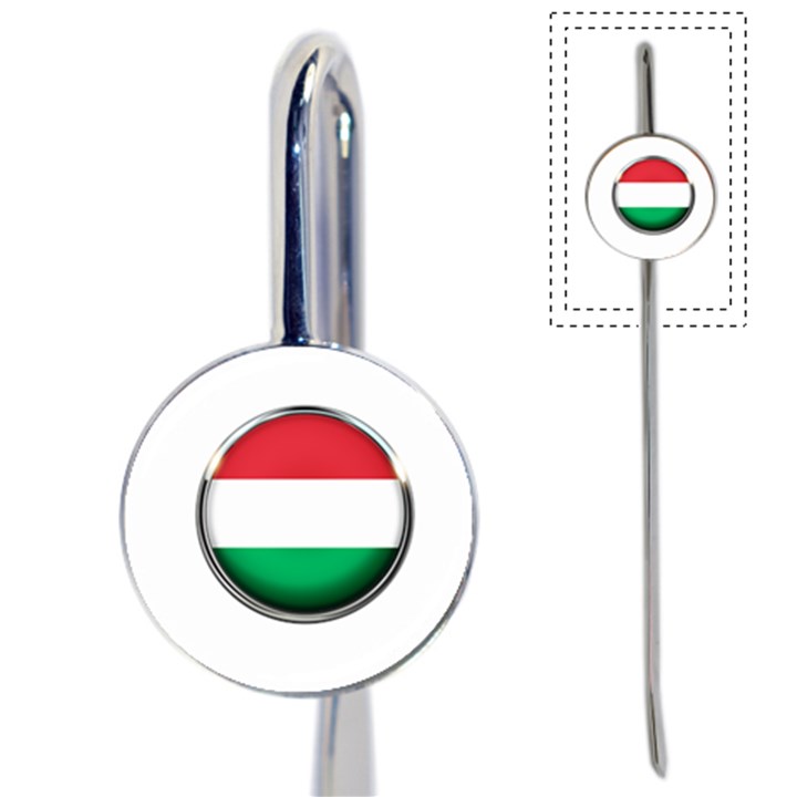 Hungary Flag Country Countries Book Mark