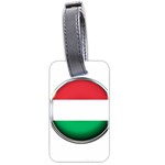 Hungary Flag Country Countries Luggage Tags (Two Sides) Back