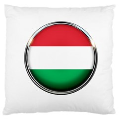 Hungary Flag Country Countries Large Cushion Case (Two Sides)