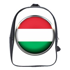 Hungary Flag Country Countries School Bag (XL)