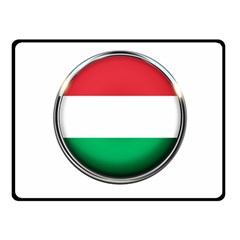 Hungary Flag Country Countries Double Sided Fleece Blanket (Small) 