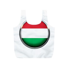 Hungary Flag Country Countries Full Print Recycle Bags (S) 