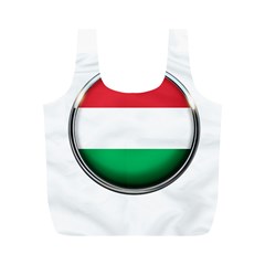 Hungary Flag Country Countries Full Print Recycle Bags (M) 